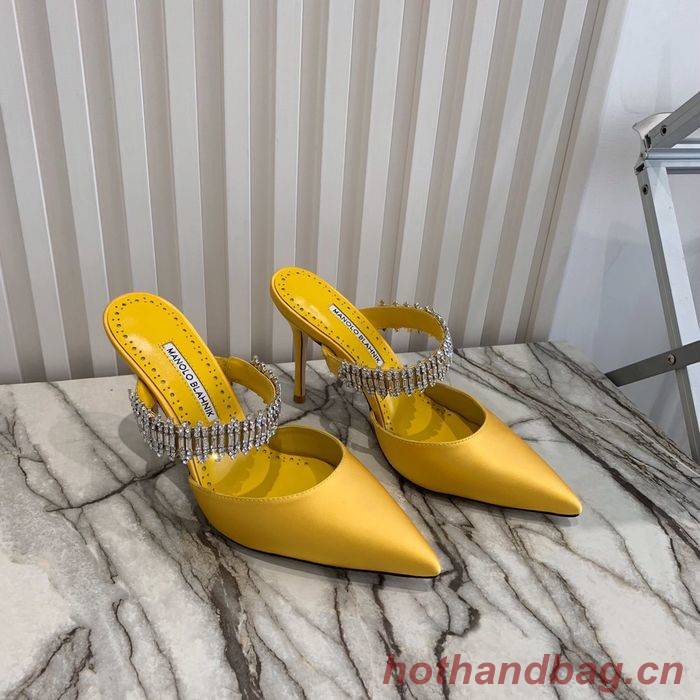 Manolo Blahnik Shoes MBS00018 Heel 9.5CM